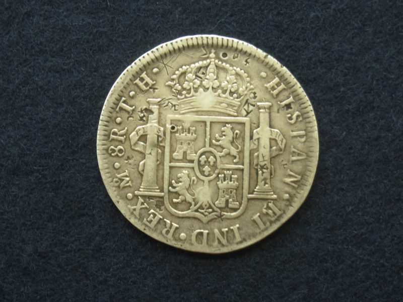 カルロスIIII世８レアル銀貨1806年 1806 8 Reales Reale Silver Coin Carolus King IIII 